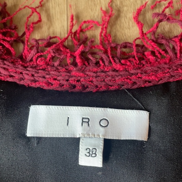 IRO Shavani Fringe Evening Jacket - Picture 5 of 8